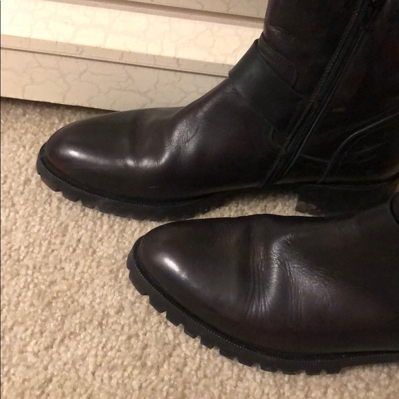 Ankle leather boots - Picture 5 of 7